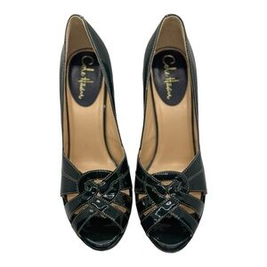 Cole Han Green Heels